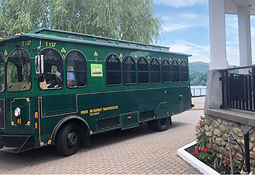 Trolley in Cold Spring New York
