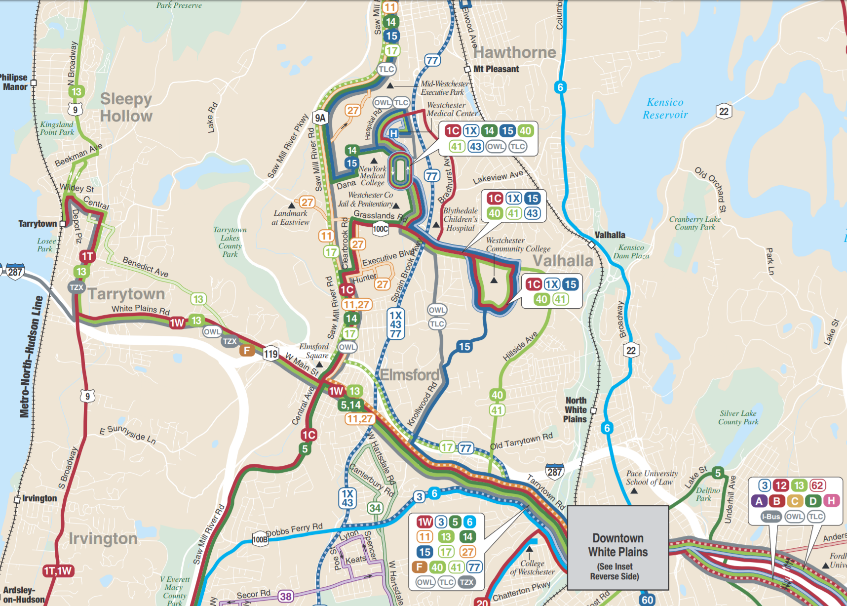 Bus map